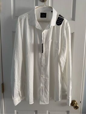 NWT Savile Row White Dress Shirt XXL